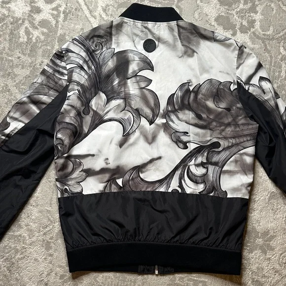 Versace Collection Men's Print Baroque Bomber Jacket
